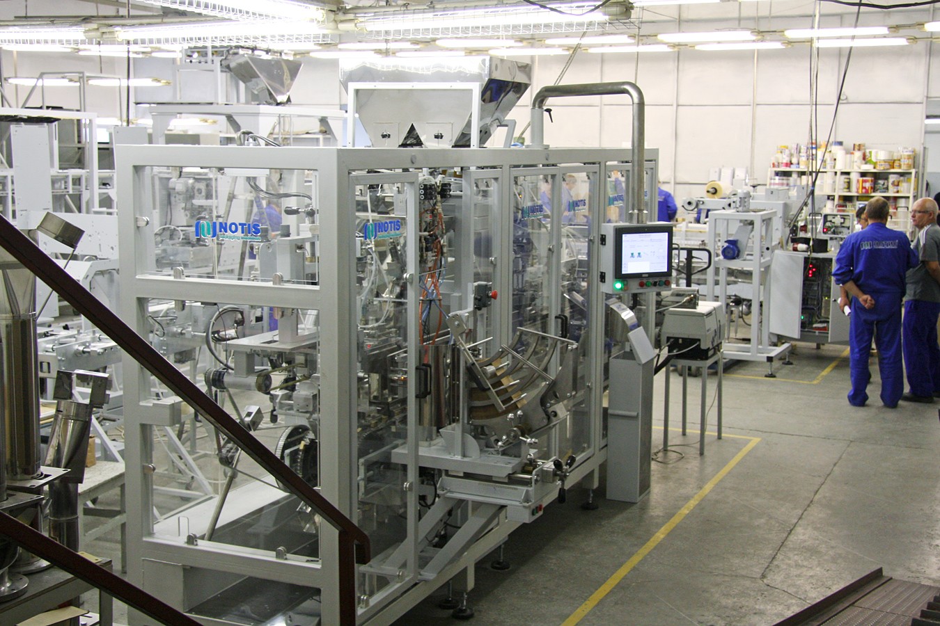 Автоматические линии по упаковке продуктов