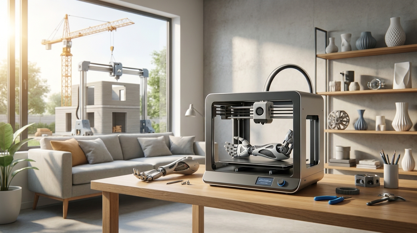 Как 3D-печать меняет производство и быт